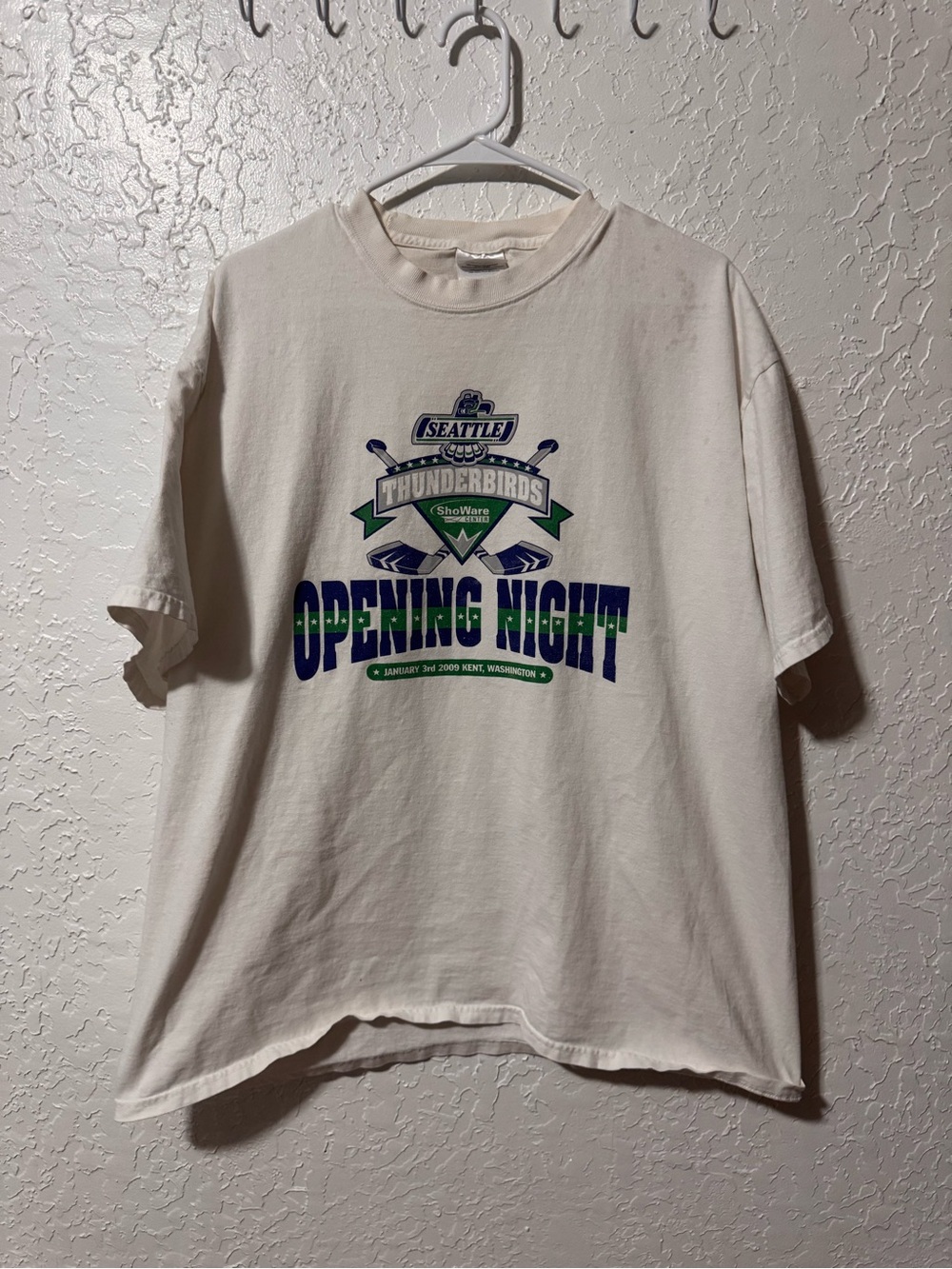 Seattle Thunderbirds "Opening Night" graphic t-shirt